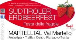 Erdbeerfest Martelltal am 27. und 28. Juni 2015